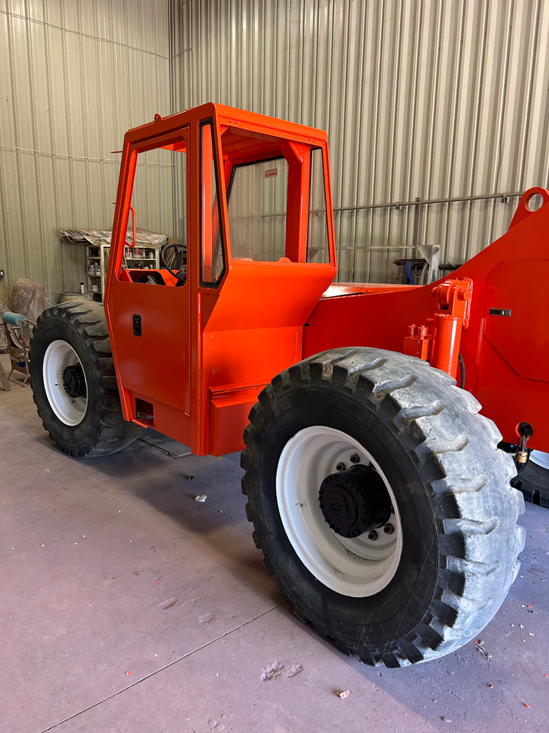 Telehandler Sandblasting Restoration - After