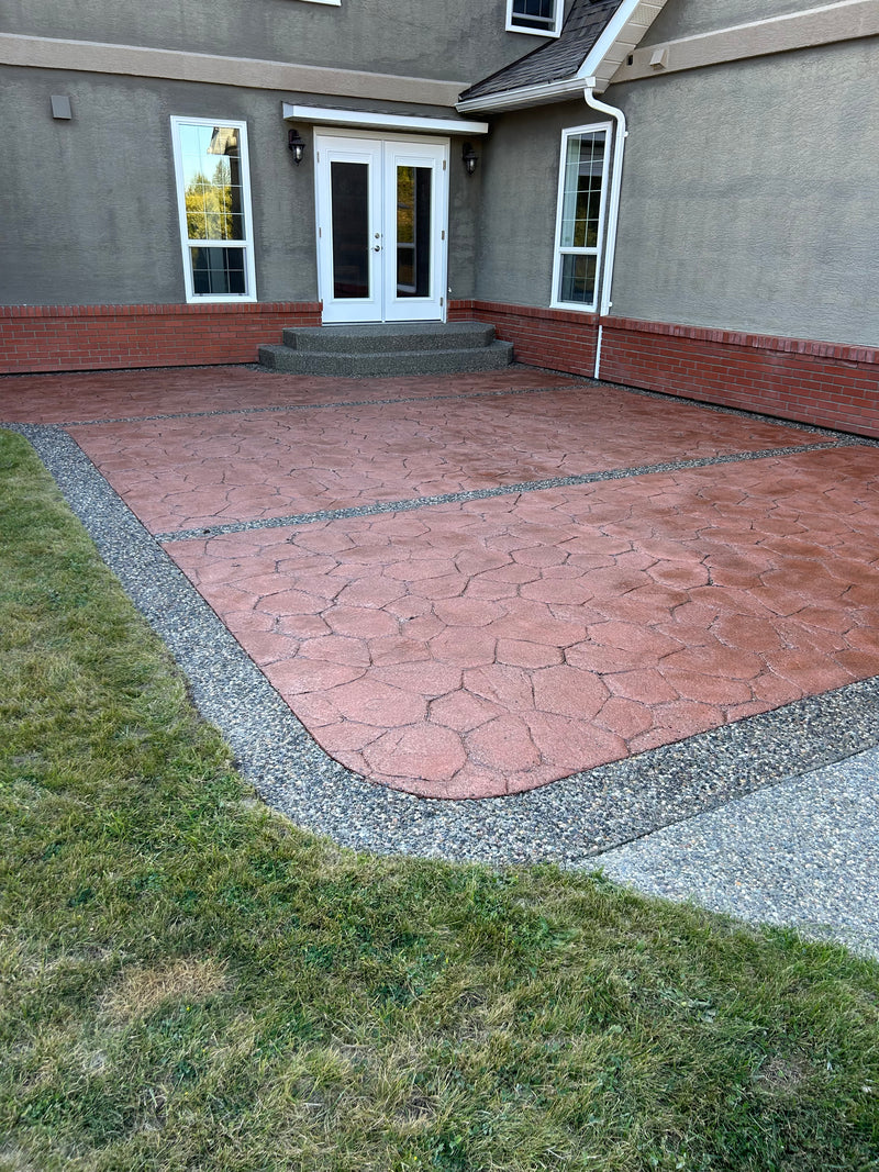 Concrete Patio Sandblasting - After