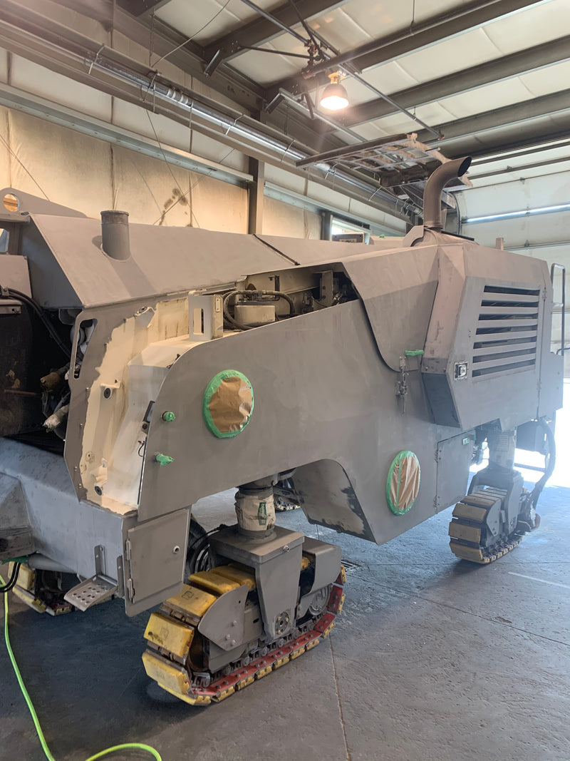 Machinery Sandblasting and Painting Restoration - Before
