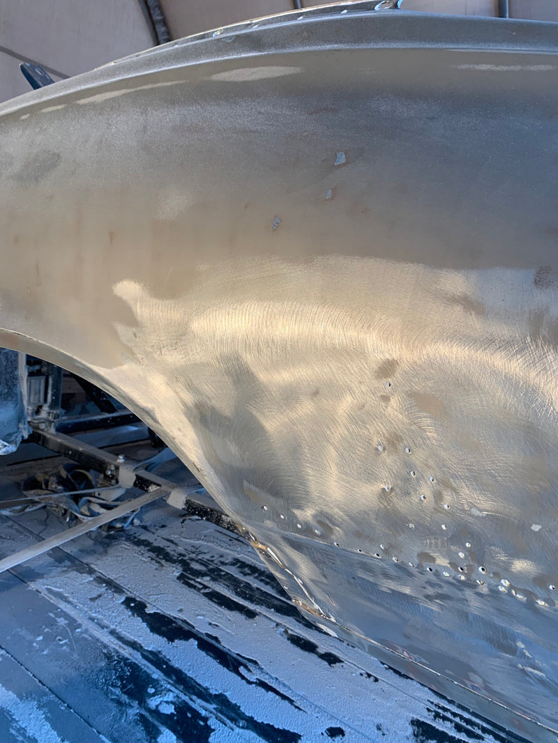 Auto Restoration Soda Blasting - After