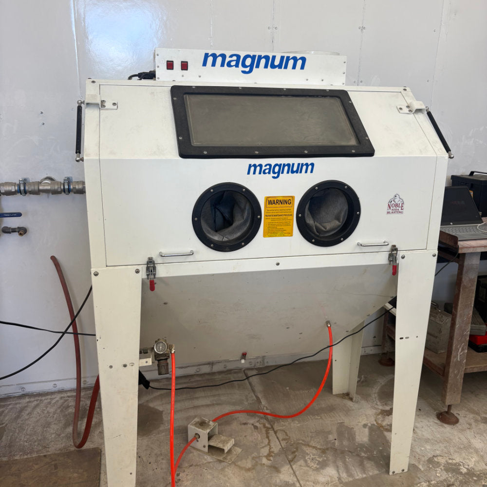 Small parts blasting