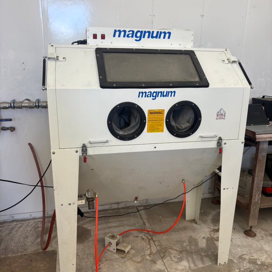 Small parts blasting