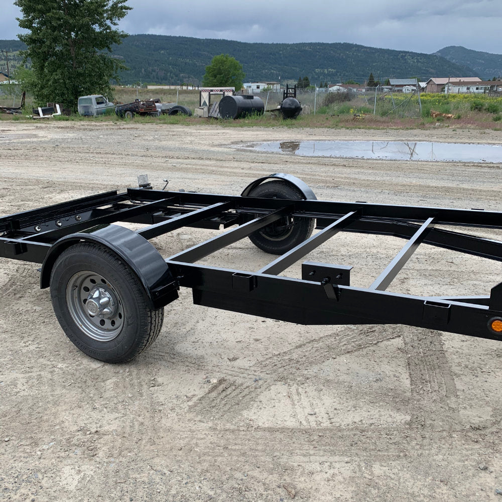 Vehicle frame/trailer blasting and painting