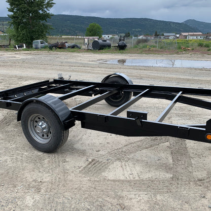 Vehicle frame/trailer blasting and painting
