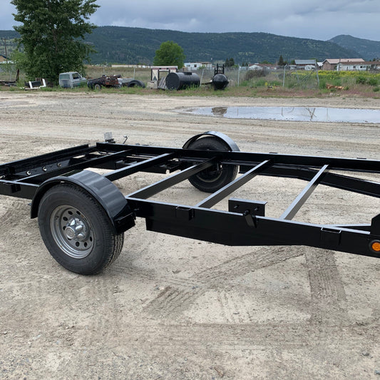 Vehicle frame/trailer blasting and painting