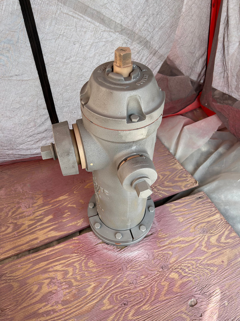 Fire Hydrant Sandblasting and Painting - Before